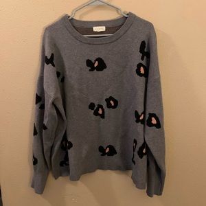 BNWOT Leopard Sweater!